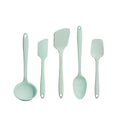 GIR: 5-Piece Silicone Ultimate Kitchen Utensils Set – Mint - color: Mint, size: 5 - Piece Set