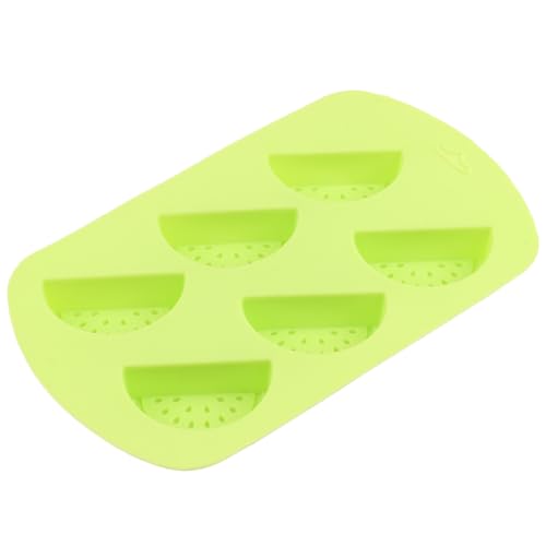 6 Cavity Watermelon Silicone Candy Molds Set Of 2