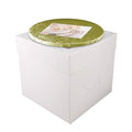 Cakebon Cake Box with Boards 10" Gold Round Smooth Cake Drum 1Pack - size: 10 inch, style: Gold - 2 Pack