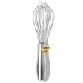 OYV 8" Small Whisk, 18/10 Stainless Steel Whisk, Ergonomic Handle - size: 8 inch silver