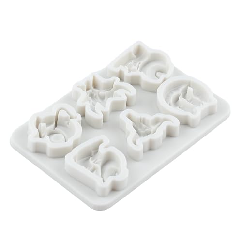 Horseshoe Fondant Mold Cowboy Boot Hat Silicone Molds Set Of 2 - color: Style L