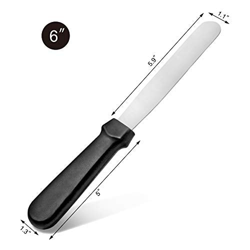 New Star Foodservice Straight Icing Spatula, 6 Inch Blade, 11 Inch - size: 6-Inch Straight