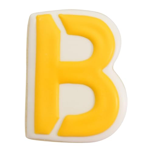 R&M Deluxe Alphabet Cookie Cutter 26-Piece Set – 2.5" Steel A-Z Letter Cutters for Cookies, Fondant, Sandwiches & Crafts - size: 2.5" Size, style: Alphabet
