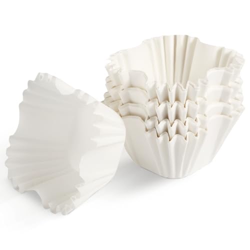100pcs Square Cupcake Liners, 2.4x1.7x1.6 Inch Parchment Paper Baking Cups