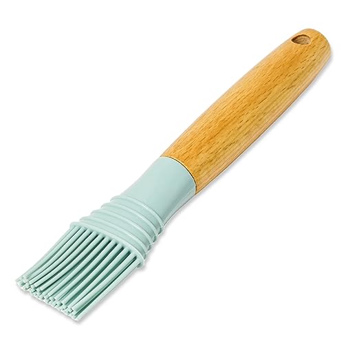 Beille Kitchen Gadget Pastel Basting Brush Wooden Handle Cooking Tool Home Goods - style: Basting Brush