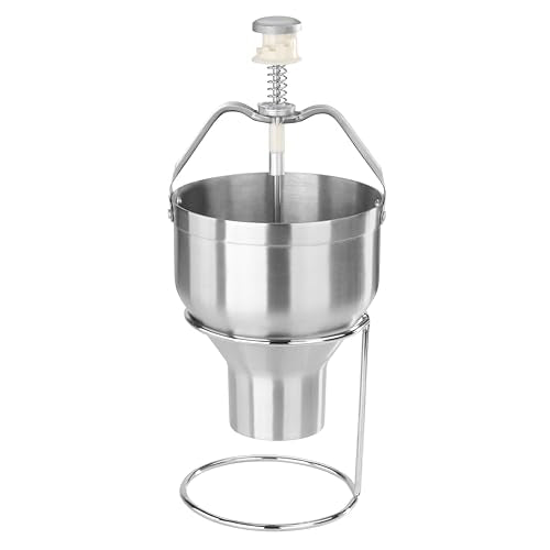 New Star Foodservice Pancake Batter Dispenser with Stand - style: Stainless Steel