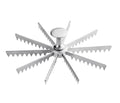 Soro Essentials- 10-Cut Aluminum Pie and Cake Marker- Guideline and Portion Divider Cake Cutter Silver Pie Slice Cutter Baking Tools Kitchen Accessories Cook Supplies for Cheesecake Pizza - size: 10-Cut