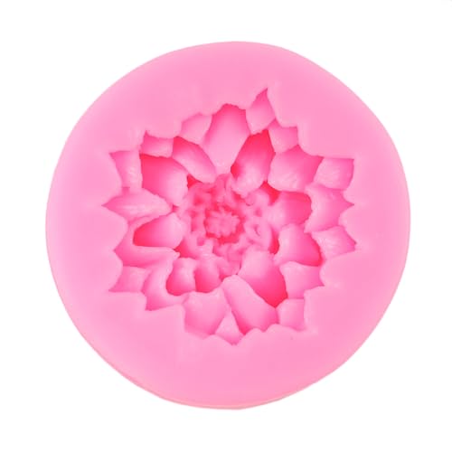 Chrysanthemum Flower Silicone Mold Flower Chocolate Fondant Molds - color: Style M