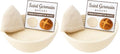 Saint Germain Bakery Premium Round Bread Banneton Basket with Liner - Perfect Brotform Proofing Basket for Making Beautiful Bread (10 inch) (Pack of 2) - size: 10 inch (Pack of 2)