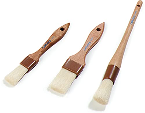 SPARTA Kitchen Basting Brush – 4037300 Basting Brush for Cooking Flat Boar Bristle Brush, Hardwood Handle for Kitchens, Restaurants, Catering, High Heat Food Prep, 1.5in, Pack of 12 - size: 8.25" x 1.5" (Pack of 12)