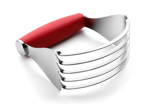 Spring Chef XL Pastry Blender, Durable Dough Blender For Baking - Red - color: Red, size: XL | Modern