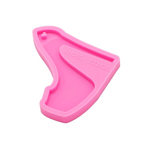 Super Shiny High Heels Silicone Mold Women Fashion Resin Keychain Molds Silicone Mold for Jewelry Making Epoxy Resin Craft Home Decoration Molds Silicone Mold for Resin Casting Polymer Clay Moulds