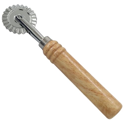 1Pcs Single Wheel Pastry Cutter, Long Handle - size: Long Handle