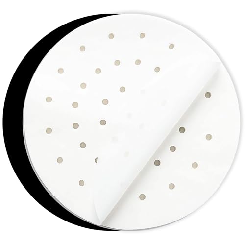 7.5 inch Parchment Paper Rounds Compatible with Instant Pot RIO, Smart, Duo Nova, Duo Evo, Sheets for Baking, For Pressure Cooker, Air Fryers, Springform Pans, Non-Stick Small Pre-Cut Paper Liners - size: Round/7.5inch/Regular