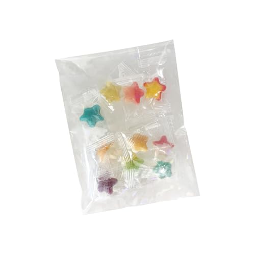 PABCK 100 Pcs Self Adhesive Holographic Cellophane Bags 2.95x5.2+1.18 inch - size: 2.95x5.2+1.18 inch