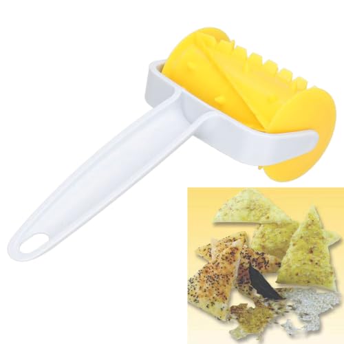 Lattice Dough Roller, Innovative ABS Pastry Roller Baking Accessory for Biscuits Cookie Pie Pizza Bread Pastry Making