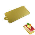 100 pcs 4.25"x2.36" Mini Cake Boards, Rectangular Cardboard Set - size: Rectangular