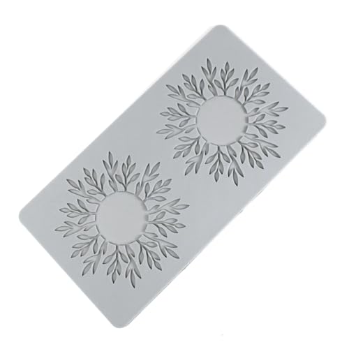 mostsom Silicone Lace Mold Tree Branch Pattern Fondant Molds Hollow Cake Decorating Baking Tools Food-Grade Non-Stick DIY Mould for Home & Garden Cookies Chocolate (A_ Branch) - size: A_ Branch