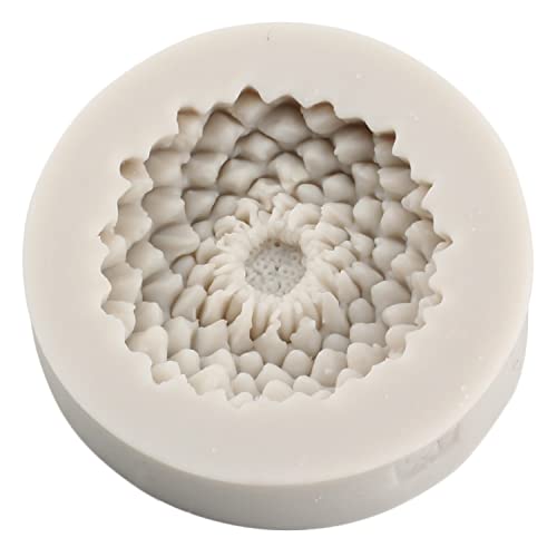 3D Chrysanthemum Flower Silicone Mold Flower Fondant Molds - color: Style C
