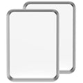 Baking Sheet Set of 2, Bastwe 18 inch Commercial Grade Stainless Steel Baking Pan, Professional Bakeware Oven Tray, Healthy & Non-toxic, Rust Free & Mirror Finish, Easy Clean & Dishwasher Safe - size: 18 inch