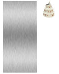8.6 Inch Metal Cake Scraper Smoother Cake Decorating Supplies Kit, 3 Pcs - size: Cake Comb-1