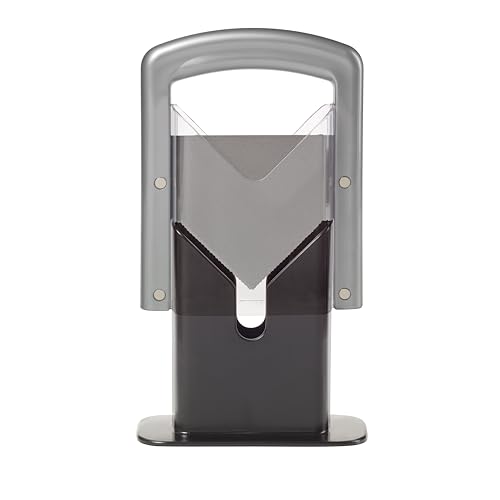 Hoan Bagel Guillotine Slicer with Safety Shield Stainless Steel - color: Silver