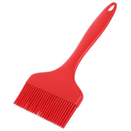 ibasenice Silicone Basting Brush Oil Brush for Baking Bbq Red - color: Red