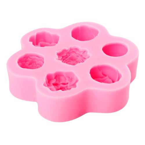 ZiXiang Flower Silicone Mold Peony Rose Flower Fondant Molds - color: Style H