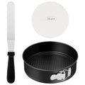 Springform Pan Set, 9 Inch with 50 Liners and Spatula