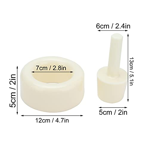 Crispy Waffle Cone Maker, Plastic Ice Cream Maker Cone Roller Forming Tool Waffle Cone Shaper Pastry Ice Cream Waffle for Kitchen - color: #2
