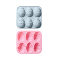 2-Pack Easter Eggs Molds Sets, 3D Big Easter Eggs Shape Silicone Mold for Baking Easter Treats Chocolate, Cake, Jelly, Fudge, Pudding - style: Easter Egg