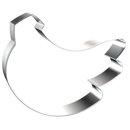 Bunch of Bananas Cookie Cutter Set - 5 inch, 4 inch, 3 inch, 2 inch - 4 Piece Fruit Cookie Cutters Shapes Molds - Stainless Steel - color: Bunch of Bananas