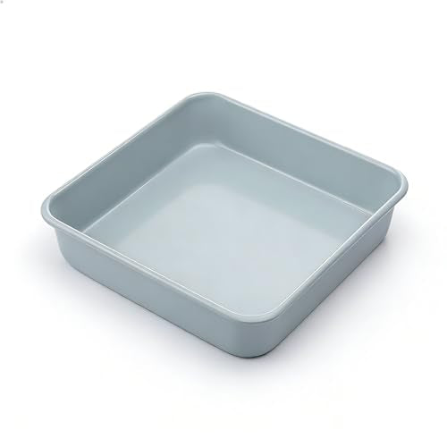 Non-Stick Square Cake Pan Ceramic Square Baking Pan 9x9 - size: cake pan 9x9"
