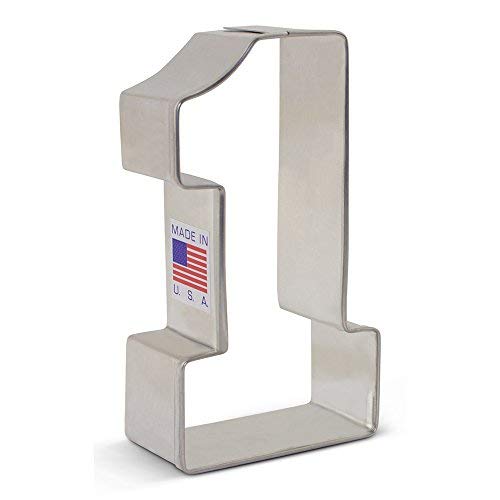 Ann Clark Number One #1 Cookie Cutter, 3-1/4" Made in USA - size: 3-1/4"
