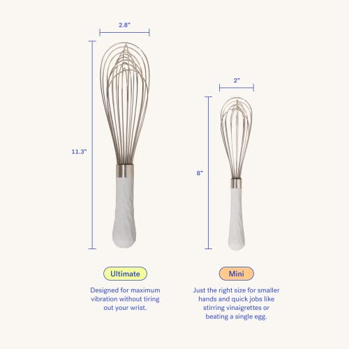 GIR 12-Wire Stainless Steel Balloon Whisk – Slate - color: Slate