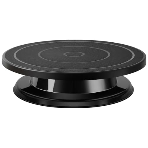 11 Inch Cake Stand, Rotating Cake Turntable for Decorating, Display & Baking, Smooth Revolving Spinner Stand
