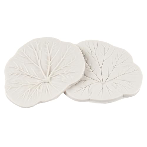 Lotus Flower Silicone Molds Lotus Leaf Fondant Mold Set of 4 - color: Style E