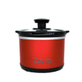 Mini Slow Cooker, Red, 0.65qt (20oz) - color: red