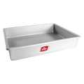 Fat Daddio's POB-12183 Anodized Aluminum Sheet Cake Pan, 12 x 18 x 3 Inch Silver - size: 12 x 18 x 3 Inch, style: 3" Deep