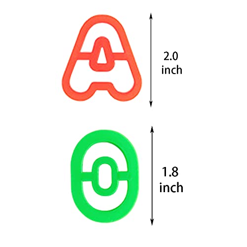 Kids Letter Molds Numeral Molds Tools Set for Preschool cognition Creative Cutting (41 Pieces) - color: #10-41PCS