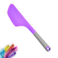 SoKalChw 13 in Large Silicone Spatula, Dough Scraper(Purple, Wide) - color: Purple, size: Wide
