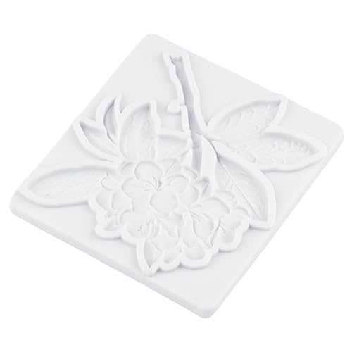 Flower Silicone Mold Hydrangea Camellia Fondant Molds Set of 4 - color: Style K