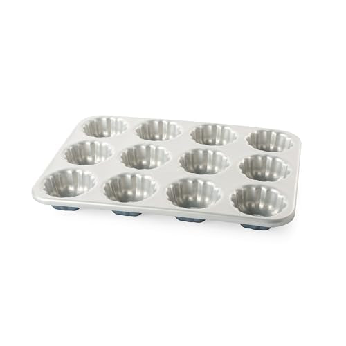 Nordic Ware Formed Mini Bundt, 12 Cavity Cupcake, Twilight Blue - size: Cupcake Bundt, 12-Cavity