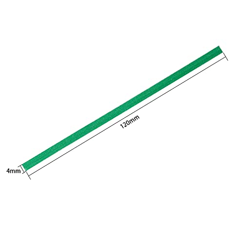 Tangyinrd 500 Pcs 5" Green Paper Twist Ties, for Party Cello Candy Bread Coffee Bags Cake Pops - color: Green