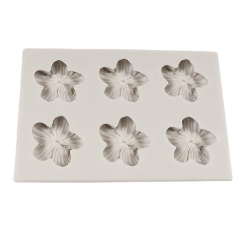 Flower Silicone Mold Hibiscus Flower Fondant Molds - color: Style A