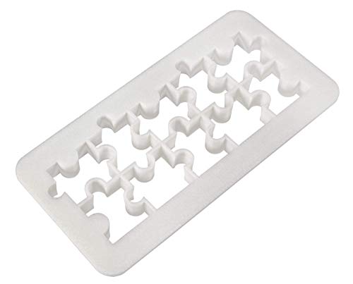 PME Geometric Multicutter for Cake Design Puzzle, Small, Medium & Large Size, Set of 3 - size: Set of 3, style: Puzzle