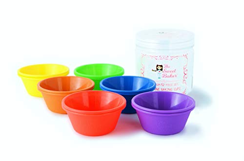 | Professional Silicone Baking Cups | Premium 12 Piece Set | Reusable Cupcake Muffin Pans | BPA Free - size: Standard