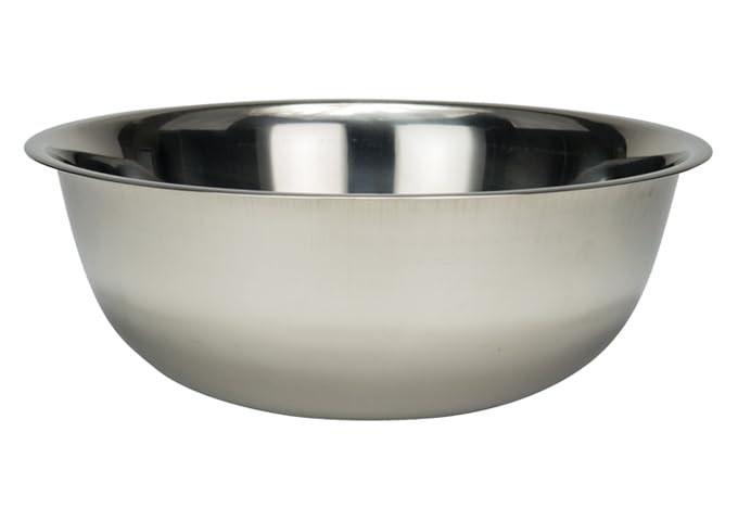 Winco Silver 13 qt Stainless Steel Mixing Bowl - size: 13 Quart