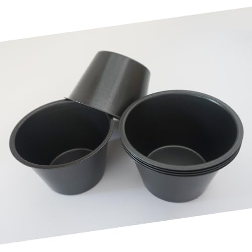 6 Pack Nonstick Popover Pans, Individual Small Yorkshire Pudding Tin - size: 3.5" x 2.2"