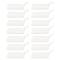 OSALADI 100 Pcs Mini Square Cake Boards, 3.74 x 2.95 Inch White Dessert Bases for Mousse Cakes, Pastries, Cupcakes and Party Treats